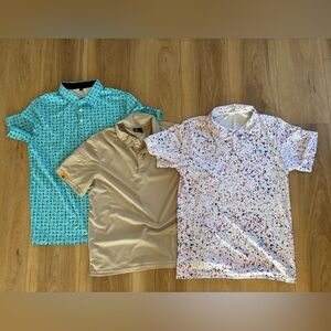 Golf - 3 pack bundle 
Men’s button up golf polo